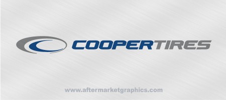 Cooper Tires Decals 03 - Pair (2 pieces)